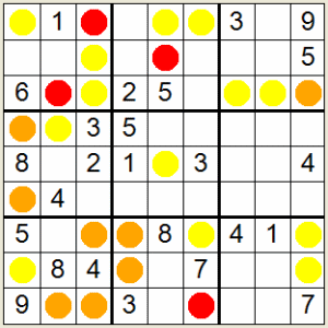 A Sudoku game with hints